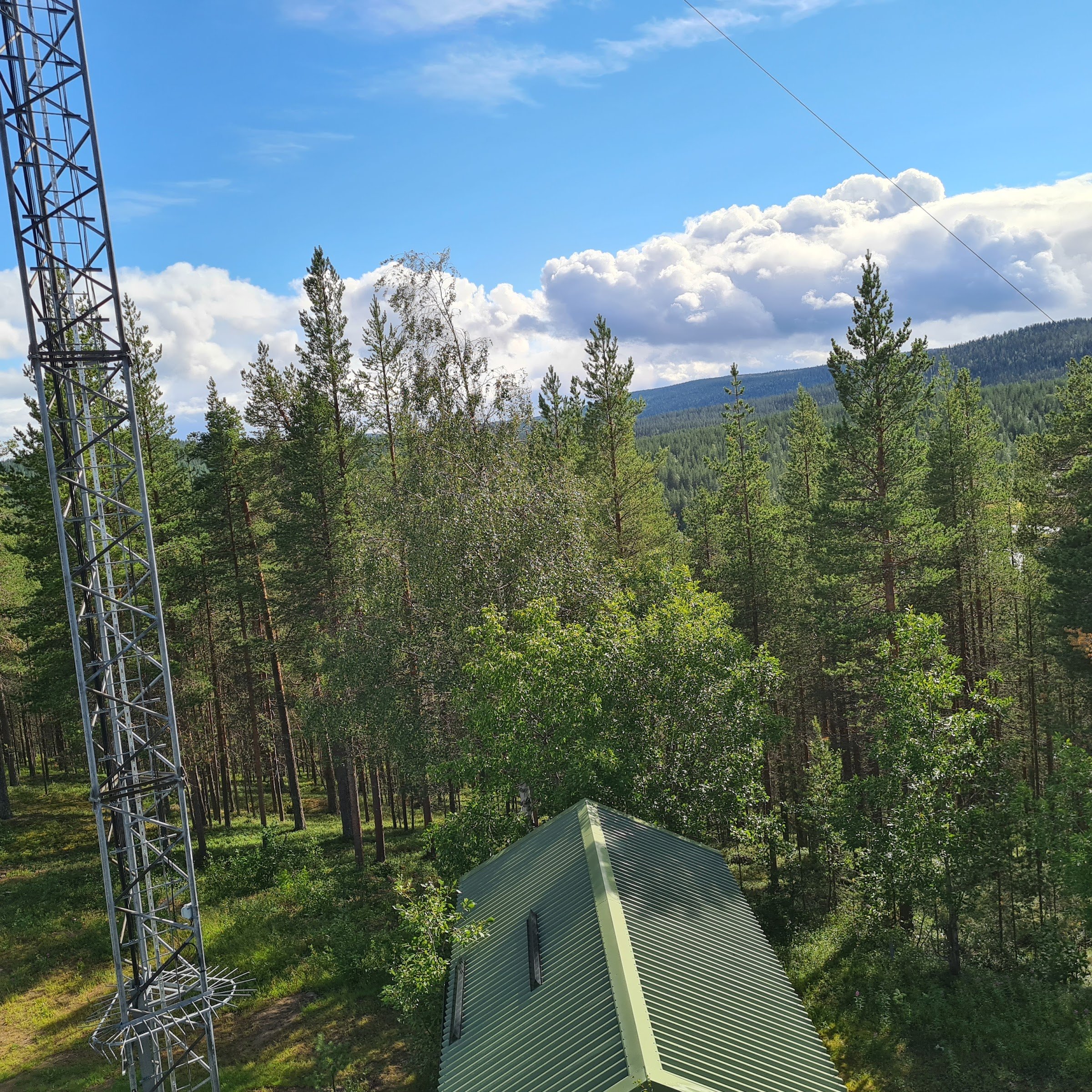 Lillberget panoramic view